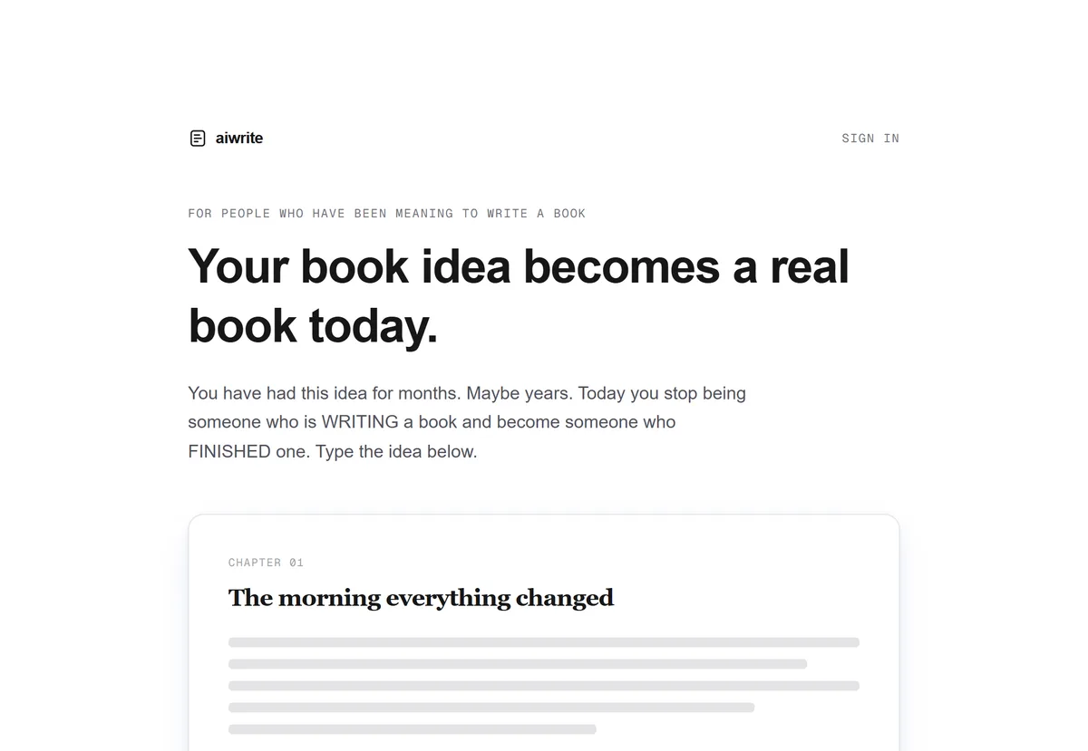 aiwrite preview