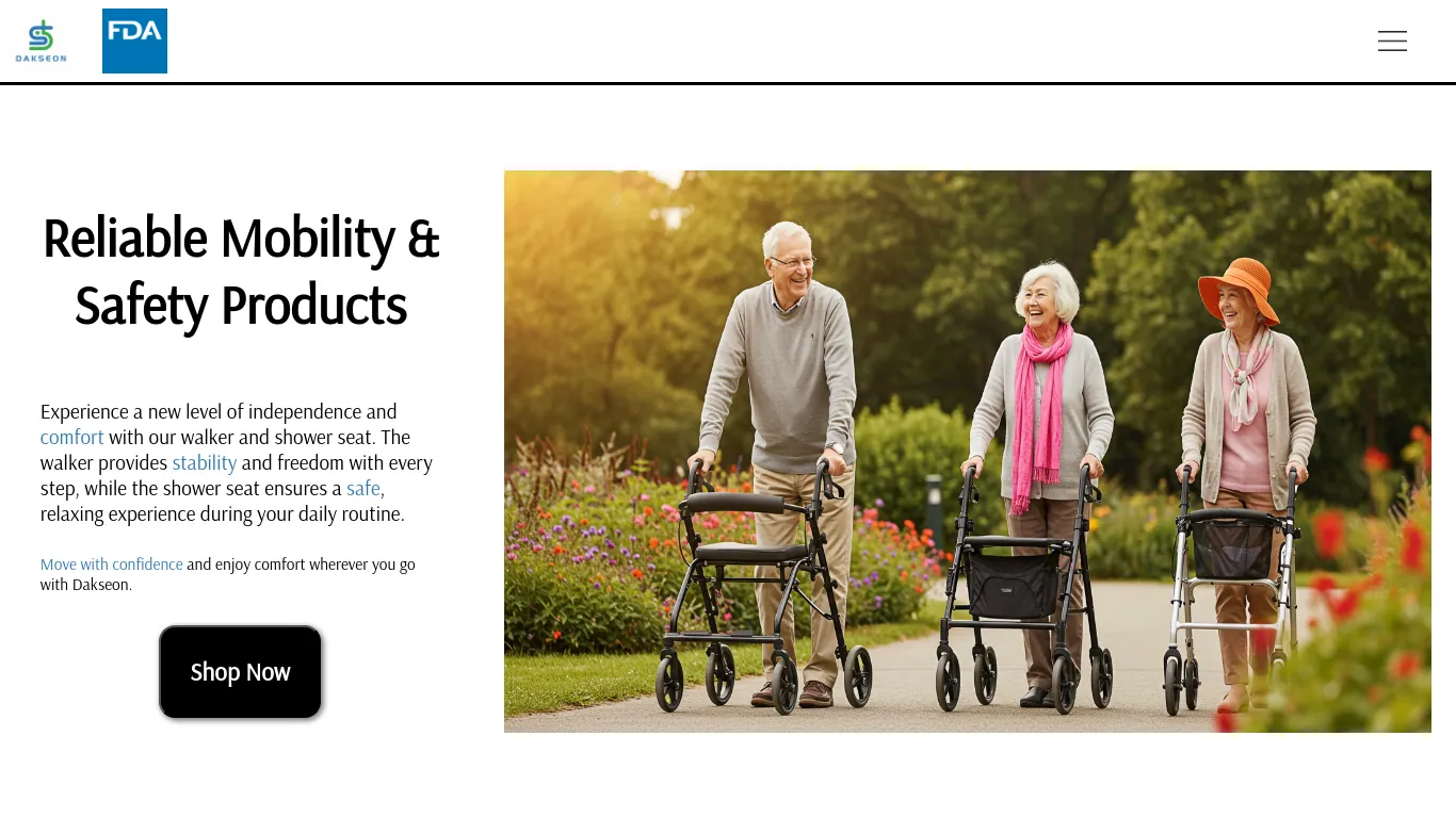 Assistive Devices Online Store preview