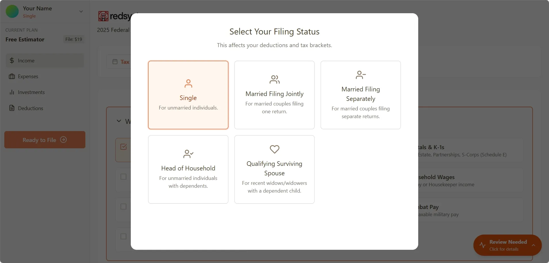 TaxFlow preview